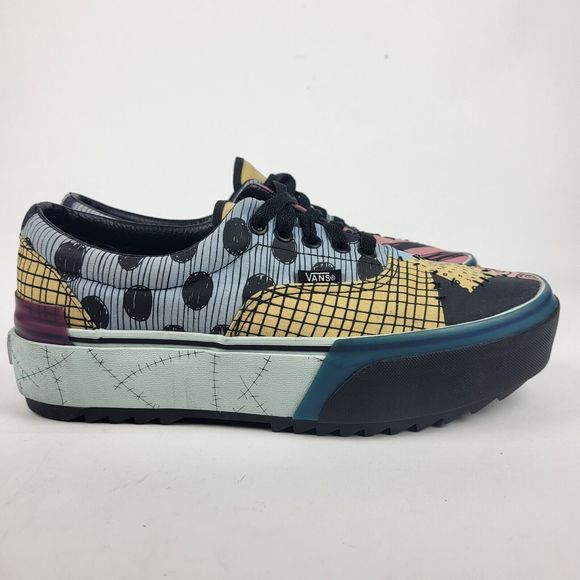 Vans x Disney Era Stacked Sally Nightmare Before Christmas Platform Sneakers - Picture 3 of 16